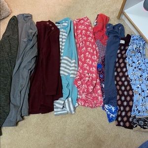 LOT - 9 Women’s tops, tanks,...stitch fix/kohl’s